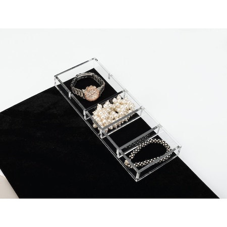 Rev-A-Shelf Rev-A-Shelf Acrylic  Jewelry Organizer to use in  Closet Drawers CA-SMORG-1